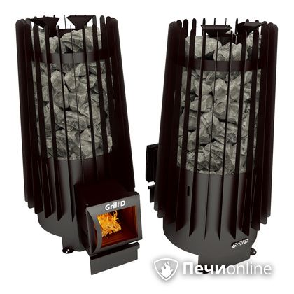 Дровяная печь-каменка GrillD Cometa Vega 180 long Pro в Краснодаре