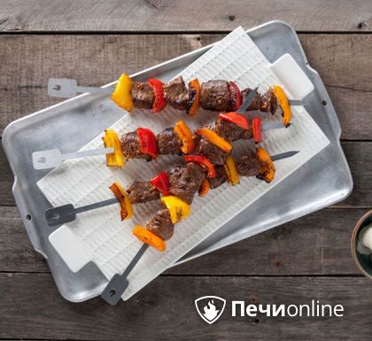 Аксессуар для приготовления на огне Char-Broil Набор шампуров с подставкой для шашлыка в Краснодаре
