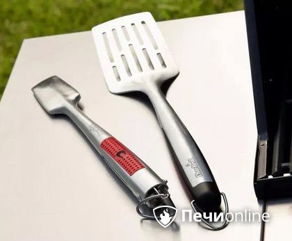 Аксессуар для приготовления на огне Char-Broil Набор инструментов  Medallion Series 2 шт (лопатка+щипцы) в Краснодаре
