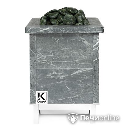 Электрическая печь Karina Quadro 6 кВт Талькохлорит в Краснодаре