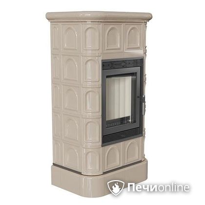 Печь-камин Kratki Blanka 8 kW stove кафельная крем в Краснодаре